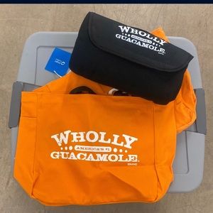 Brand New Strong Tote Bags & Warm Roll Up Blanket